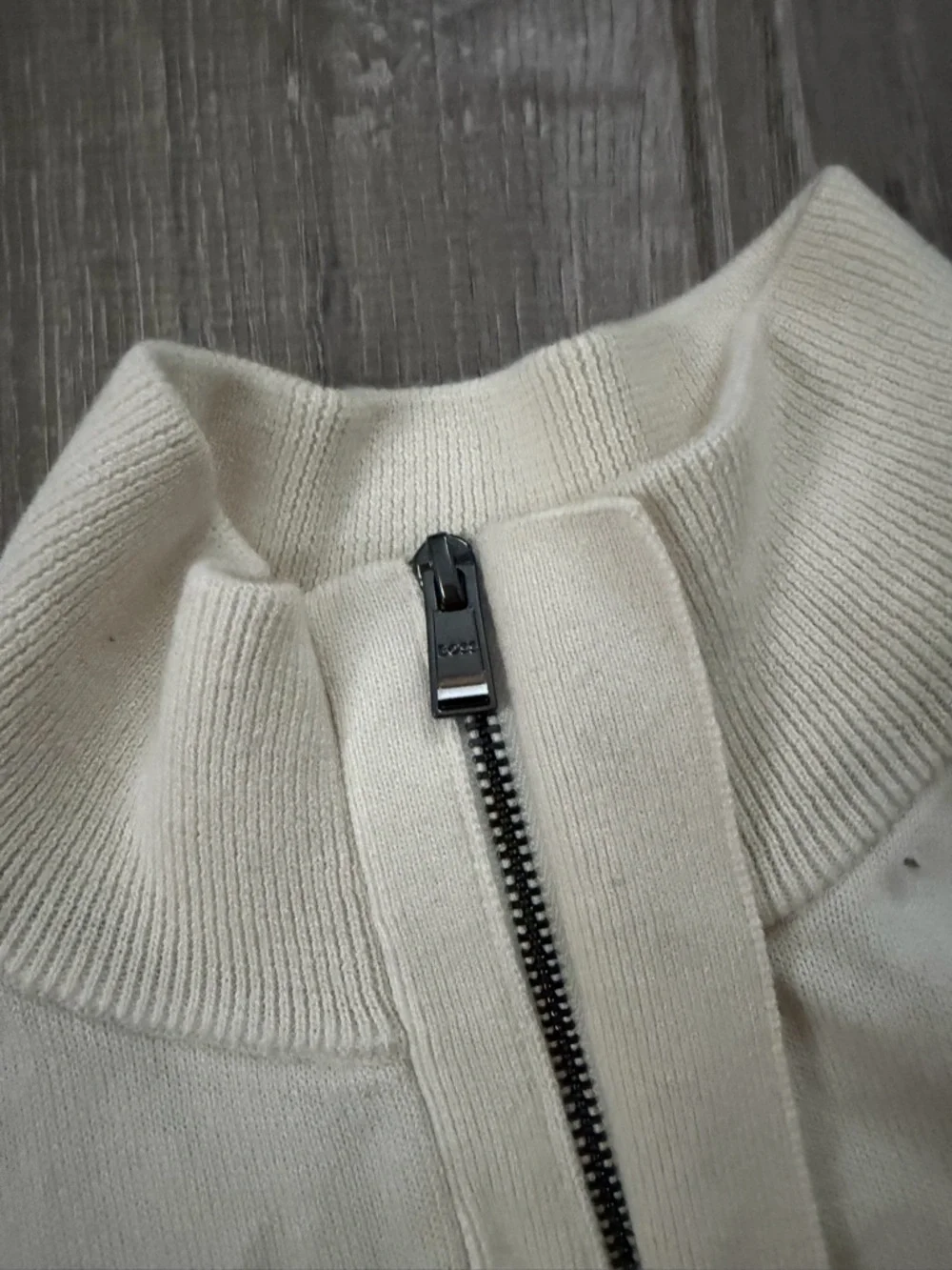 BOSS Quarter Zip Sweater